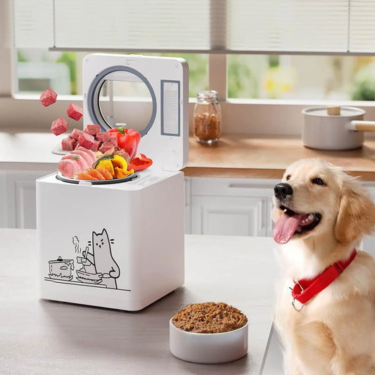 Pet Fresh Food Maker 5 in 1 Dog Cat Food Cooker Chopper 2.5L Smart Maker