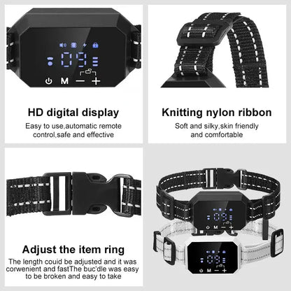 Pet GPS Training Collar Wireless Fence – Waterproof IP67, Safe Dog Tracker