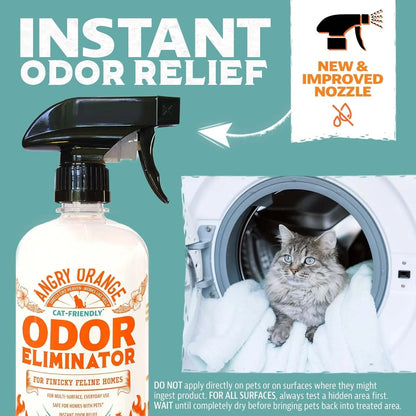 Pet Odor Eliminator Spray for Urine & Stains, Fresh Scent, 24oz