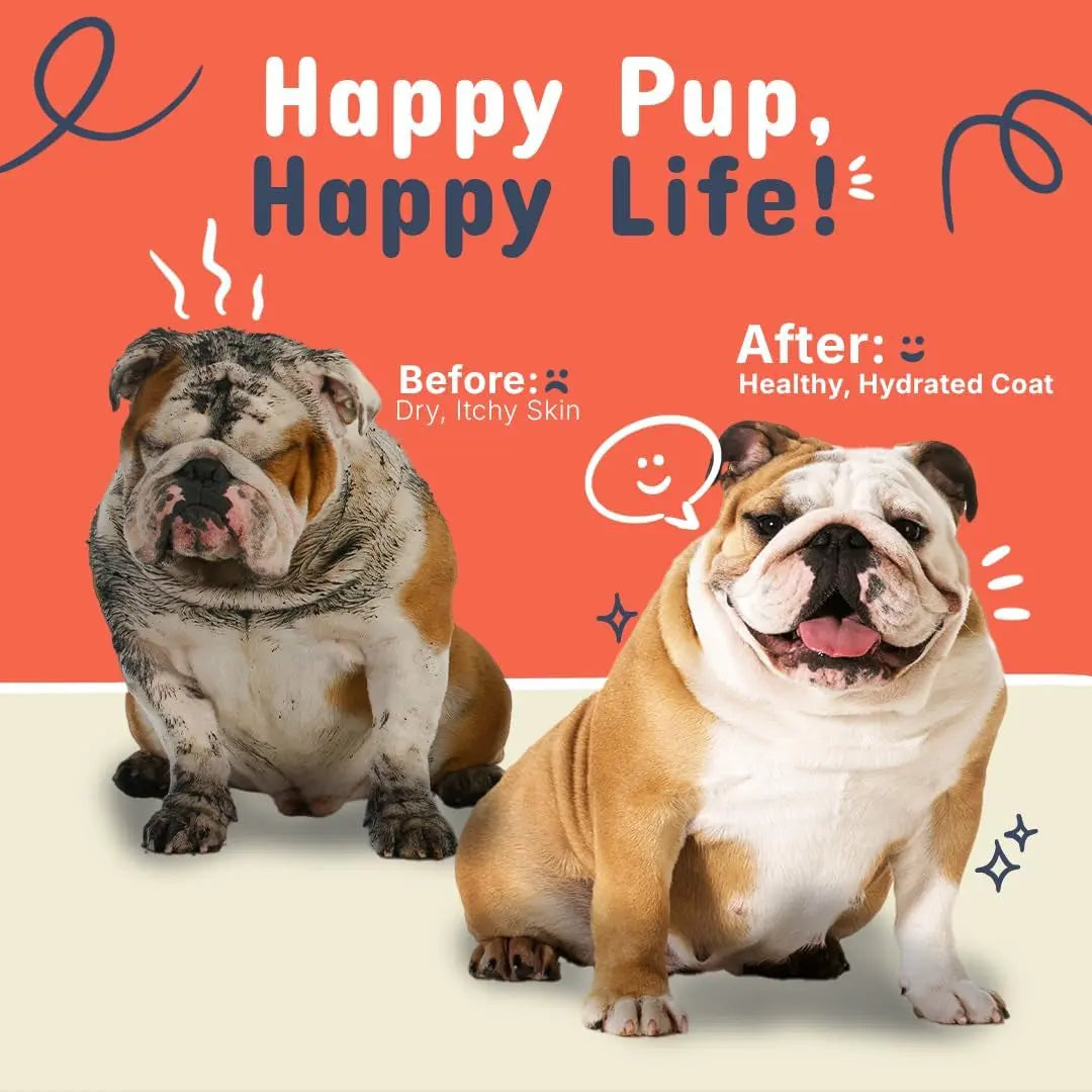 Pets Are Kids Too Oatmeal Dog Shampoo, Hypoallergenic Anti-Itch, Coconut Cleanser, 17 oz