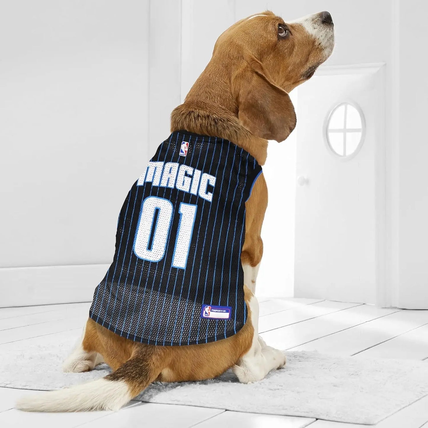 Pets First NBA Dog Jersey Tank Top Basketball Pet Shirt – All Teams & Sizes