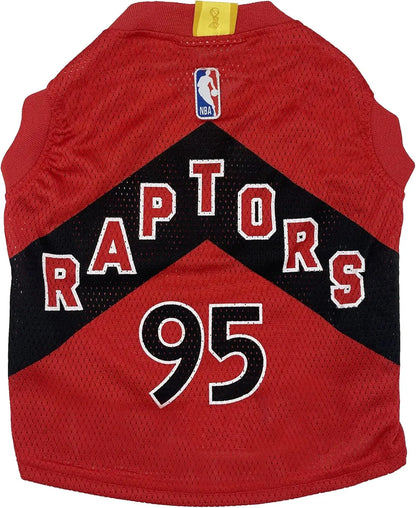 Pets First NBA Dog Jersey Tank Top Basketball Pet Shirt – All Teams & Sizes Toronto Raptors
