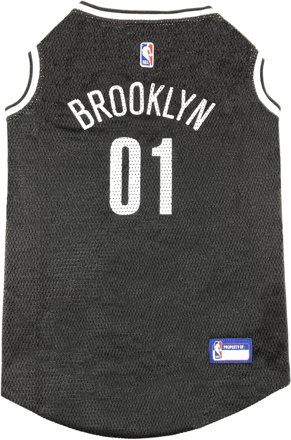 Pets First NBA Dog Jersey Tank Top Basketball Pet Shirt – All Teams & Sizes Brooklyn Nets
