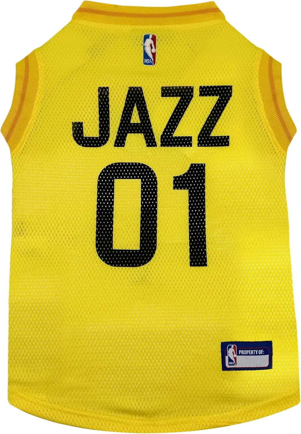 Pets First NBA Dog Jersey Tank Top Basketball Pet Shirt – All Teams & Sizes Utah Jazz