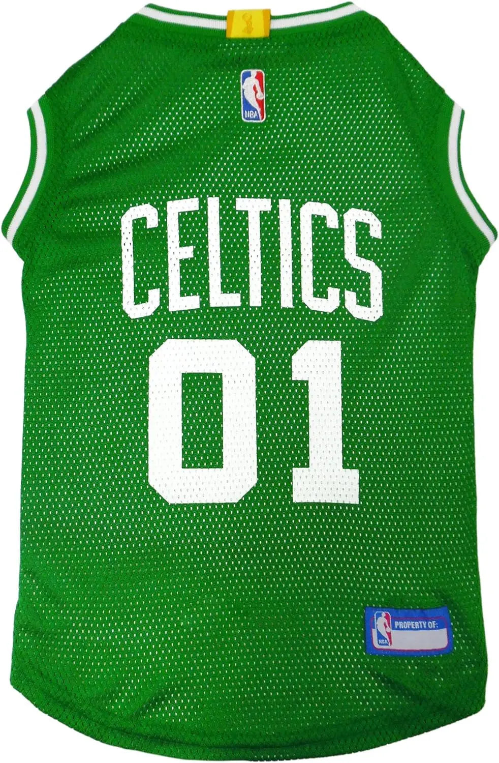 Pets First NBA Dog Jersey Tank Top Basketball Pet Shirt – All Teams & Sizes Boston Celtics