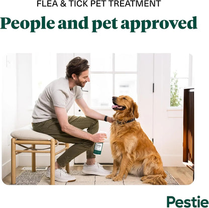 Plant-Powered Flea & Tick Spray – Natural Pest Repellent for Cats & Dogs, 8 oz