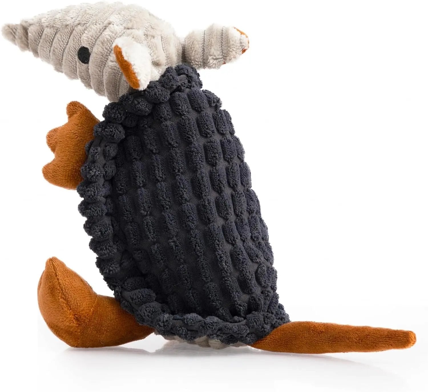 Armadillo Squeaky Plush Dog Toy, Soft Chew Toy for Small & Medium Dogs