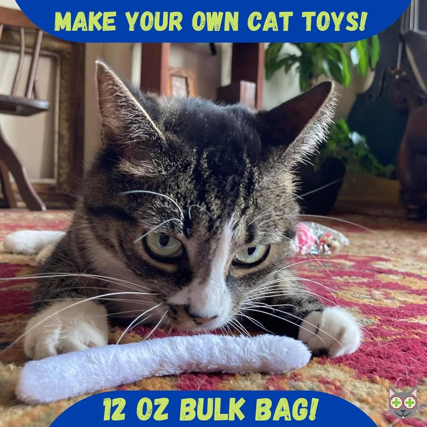 Premium Catnip 6oz or  12oz Stalkless Strong Organic