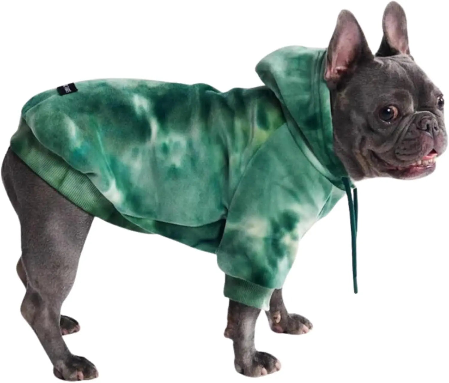 Premium Dog Hoodie – Soft Fleece Stretch Hoodie for Small to Large Dogs S–5XL Green Skydye