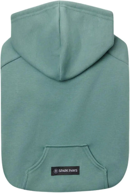 Premium Dog Hoodie – Soft Fleece Stretch Hoodie for Small to Large Dogs S–5XL Teal