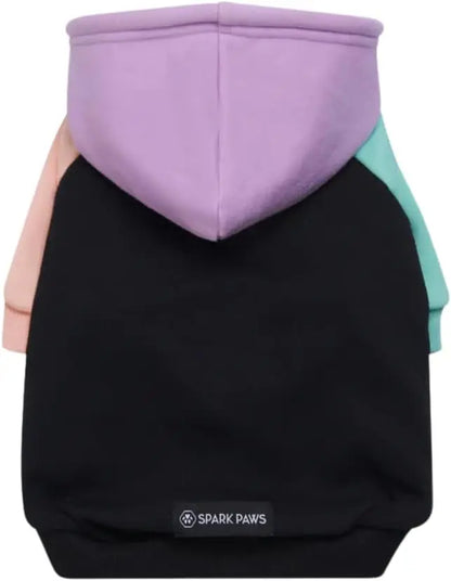 Premium Dog Hoodie – Soft Fleece Stretch Hoodie for Small to Large Dogs S–5XL Cyber Punk M: 10-15Lbs