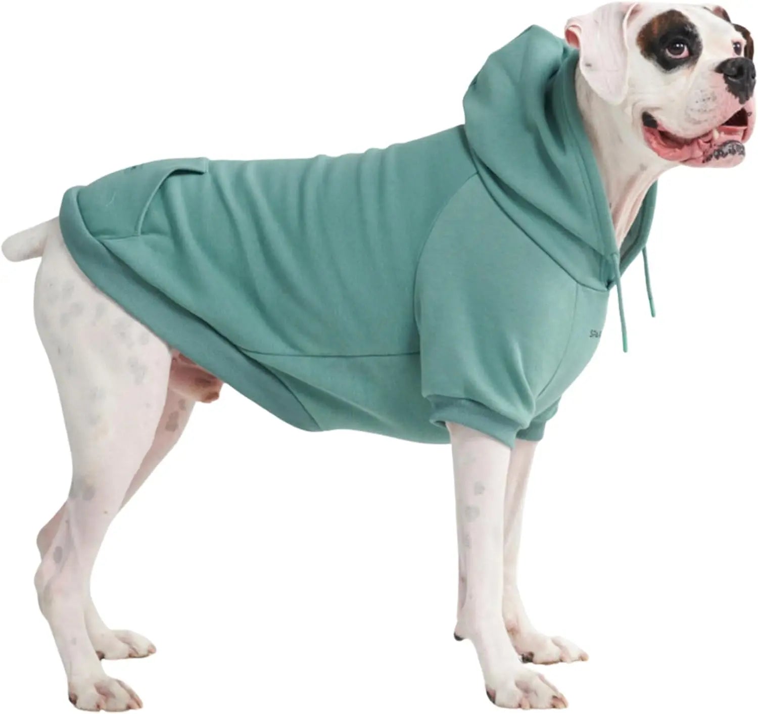 Premium Dog Hoodie – Soft Fleece Stretch Hoodie for Small to Large Dogs S–5XL Teal