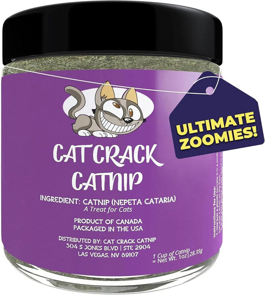 Premium Natural Catnip Blend for Cats Training, Toys & Playtime Stimulation 1 Cup