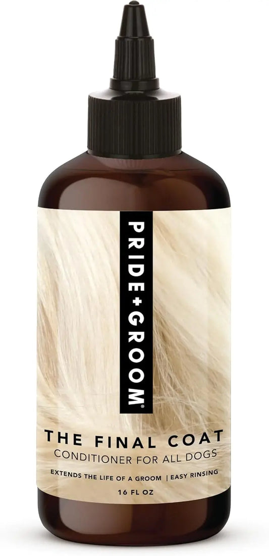 Pride + Groom Sensitive Dog Shampoo Natural Essential Oils 16oz The Final Coat