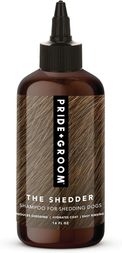 Pride + Groom Sensitive Dog Shampoo Natural Essential Oils 16oz The Shedder