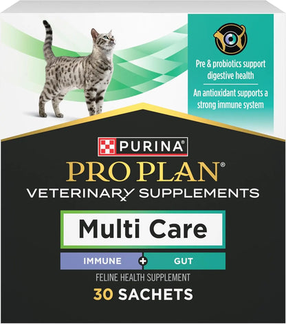 Purina Pro Plan Multi Care Feline Supplement 30 Ct – Probiotic & Immune