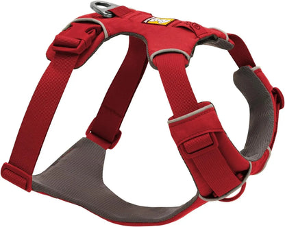 Reflective Adjustable Dog Harness – Lightweight, Padded & No-Pull for Walking Red Canyon