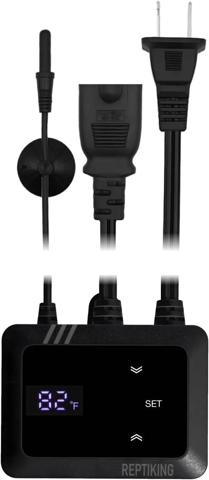 PID Dimming Reptile Thermostat 200W Digital Heat Controller