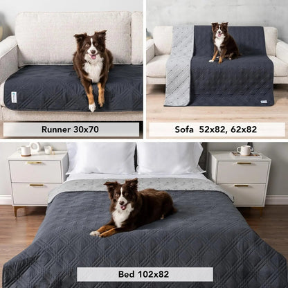 Reversible Waterproof Couch Cover – Washable Furniture Protector for Pets