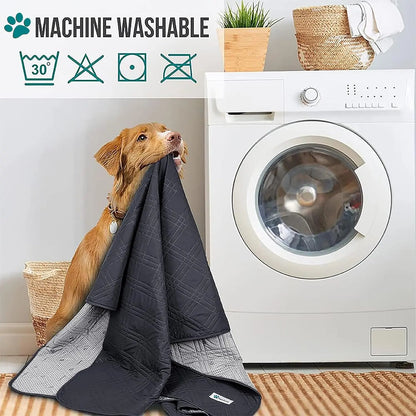 Reversible Waterproof Couch Cover – Washable Furniture Protector for Pets