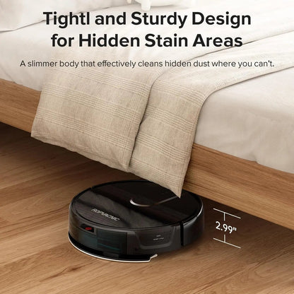 Robot Vacuum & Mop Combo 4000Pa Suction Self-Charging Smart Cleaner for Pet Hair