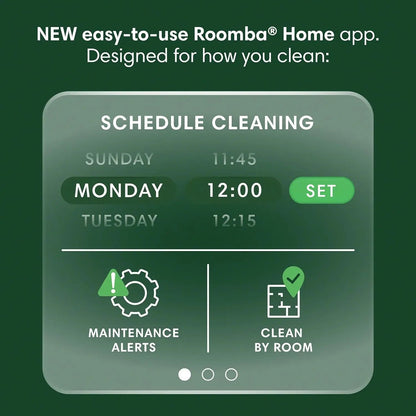 Roomba 104 Vac Robot Vacuum 70X Suction Lidar Smart Mapping Pet Hair Cleaner