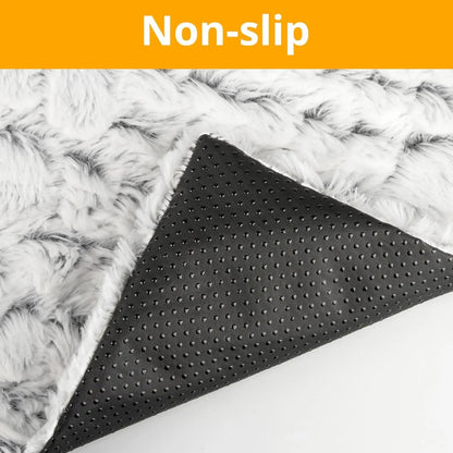 Self‑Warming Pet Bed, Ultra‑Soft Heated Pad w/ Washable Cover, For Dogs & Cats