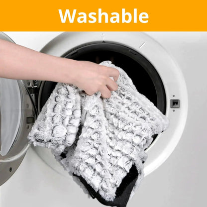 Self‑Warming Pet Bed, Ultra‑Soft Heated Pad w/ Washable Cover, For Dogs & Cats