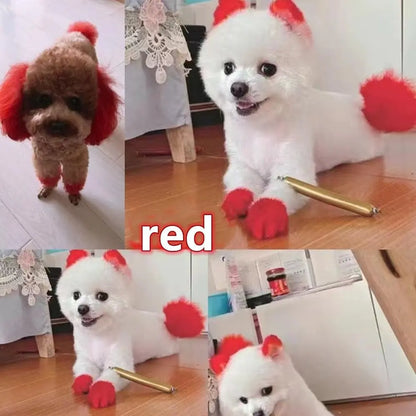 Semi-Permanent Dog Hair Dye 3-Pack – Long-Lasting, Safe, Mixable Pet Colors