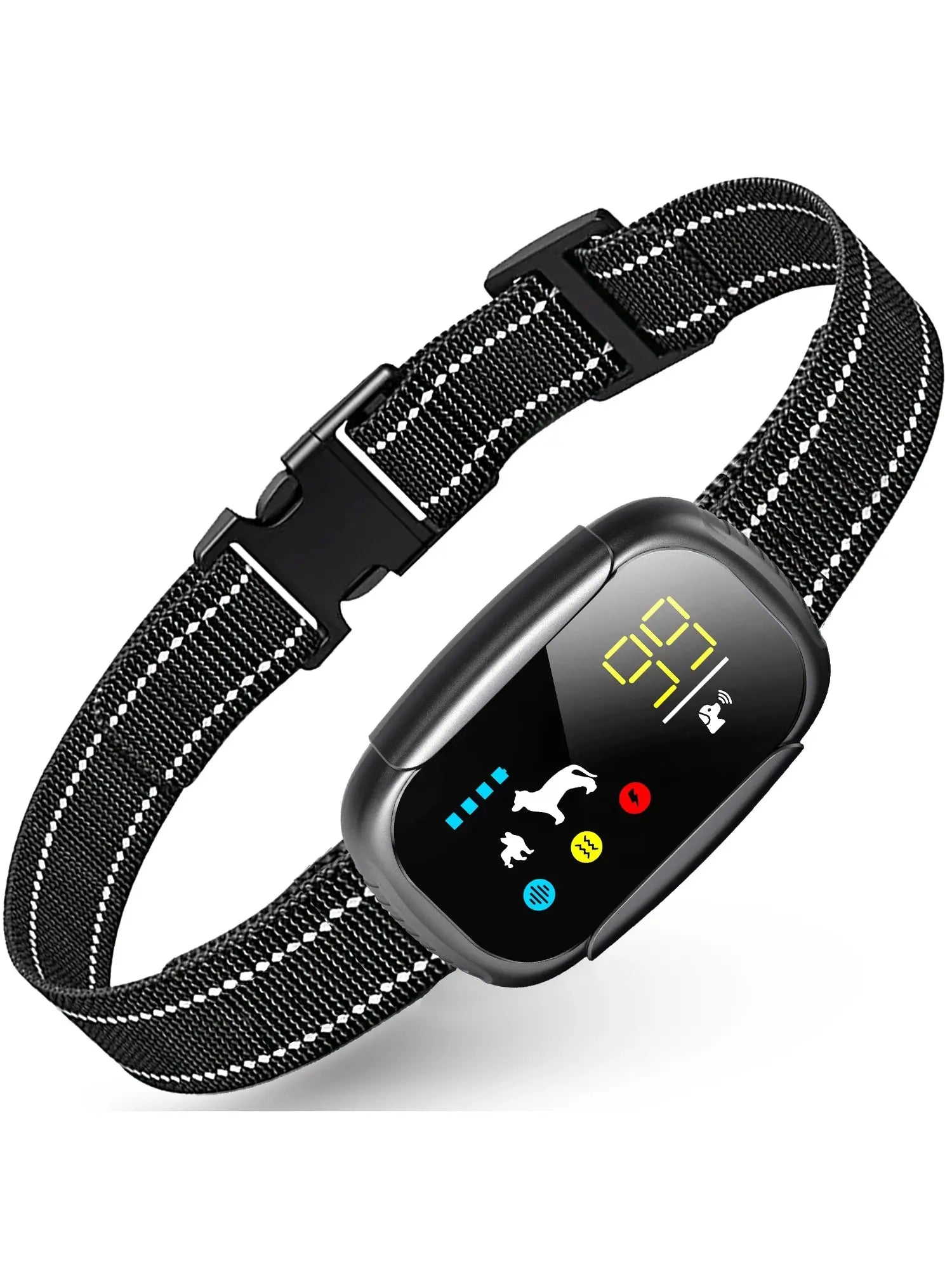 Smart Anti-Bark Dog Collar – 4 Training Modes, Waterproof and Adjustable Fit Advanced