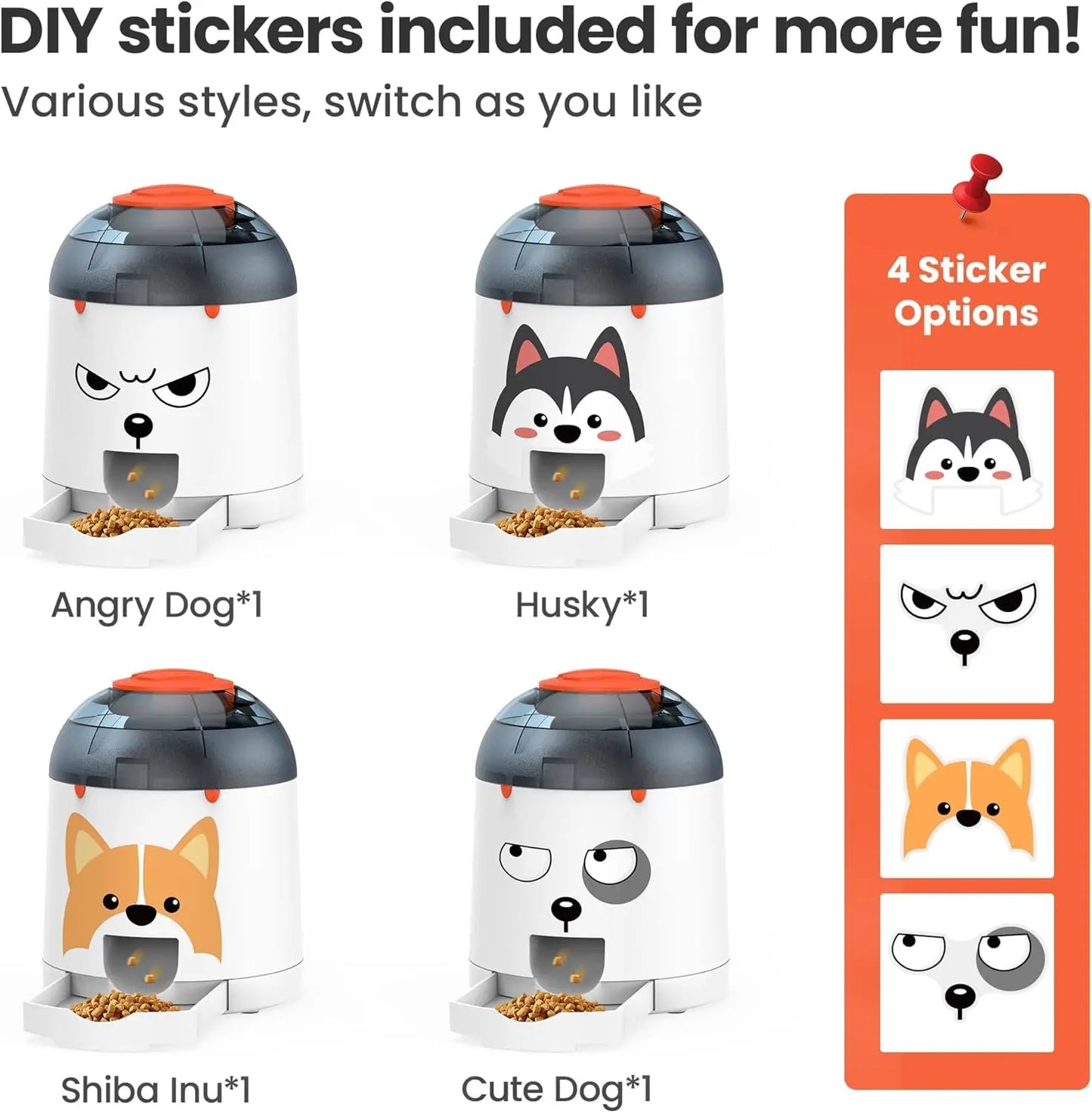 Smart Dog Puzzle Feeder Toy – Interactive IQ Treat Dispenser w/ Remote, 280ml