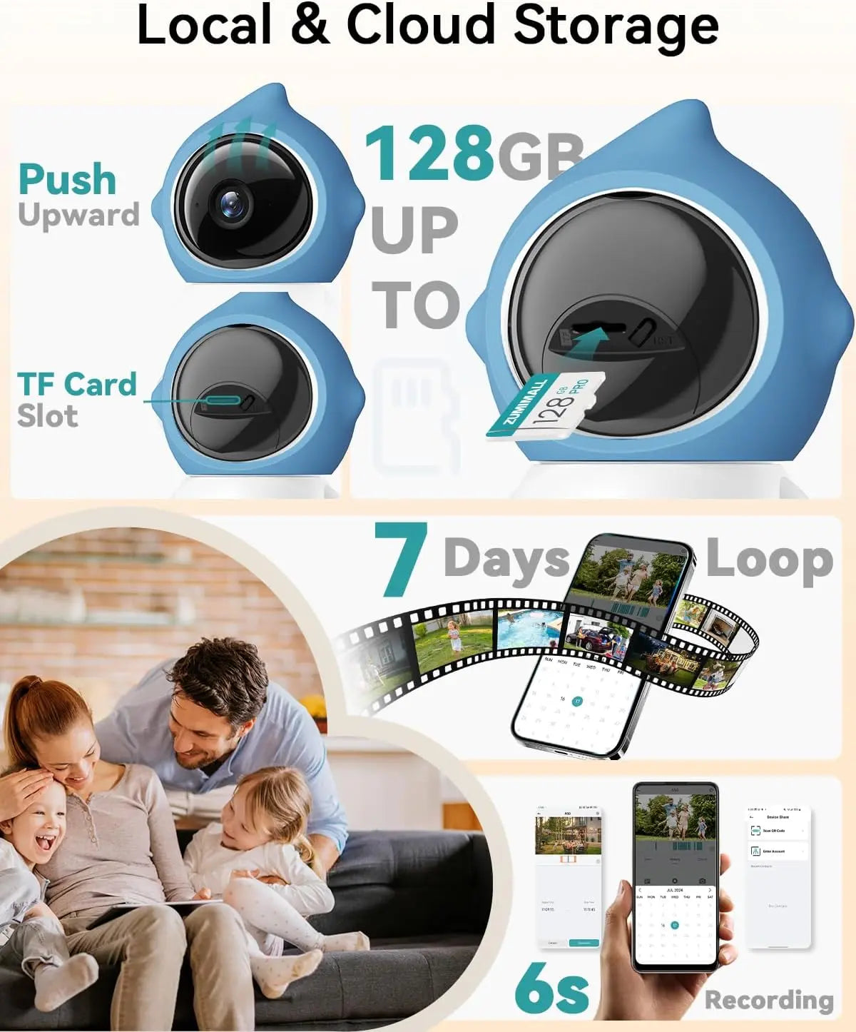 Smart Pet Camera with Laser Toy 3MP Auto Tracking 5G/2.4G WiFi Alexa Compatible