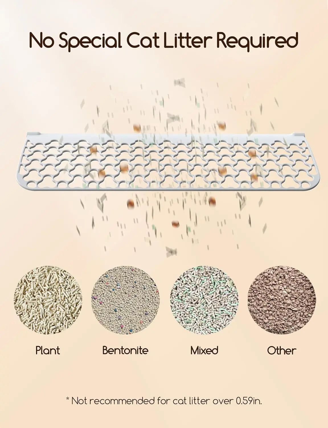 Smart Self-Cleaning Cat Litter Box App Control Odor Removal Large Multi Cat