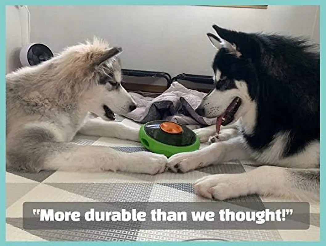 UFO Interactive Dog Treat Dispensing Puzzle Slow Feeder Toy