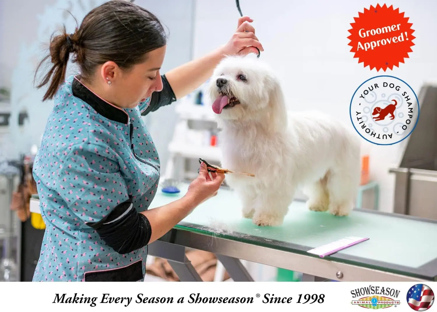 South Bark Blue-Shed Pet Shampoo 12oz – Deshedding & Brightening for Dogs & Cats