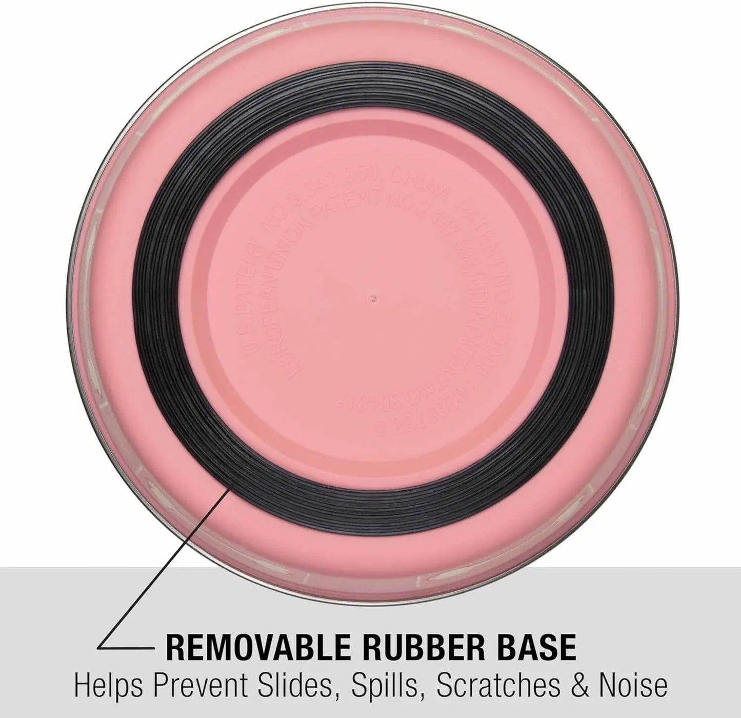 Stainless Steel Dog & Cat Bowl | Spill-Resistant Feeding Bowl (various colors)