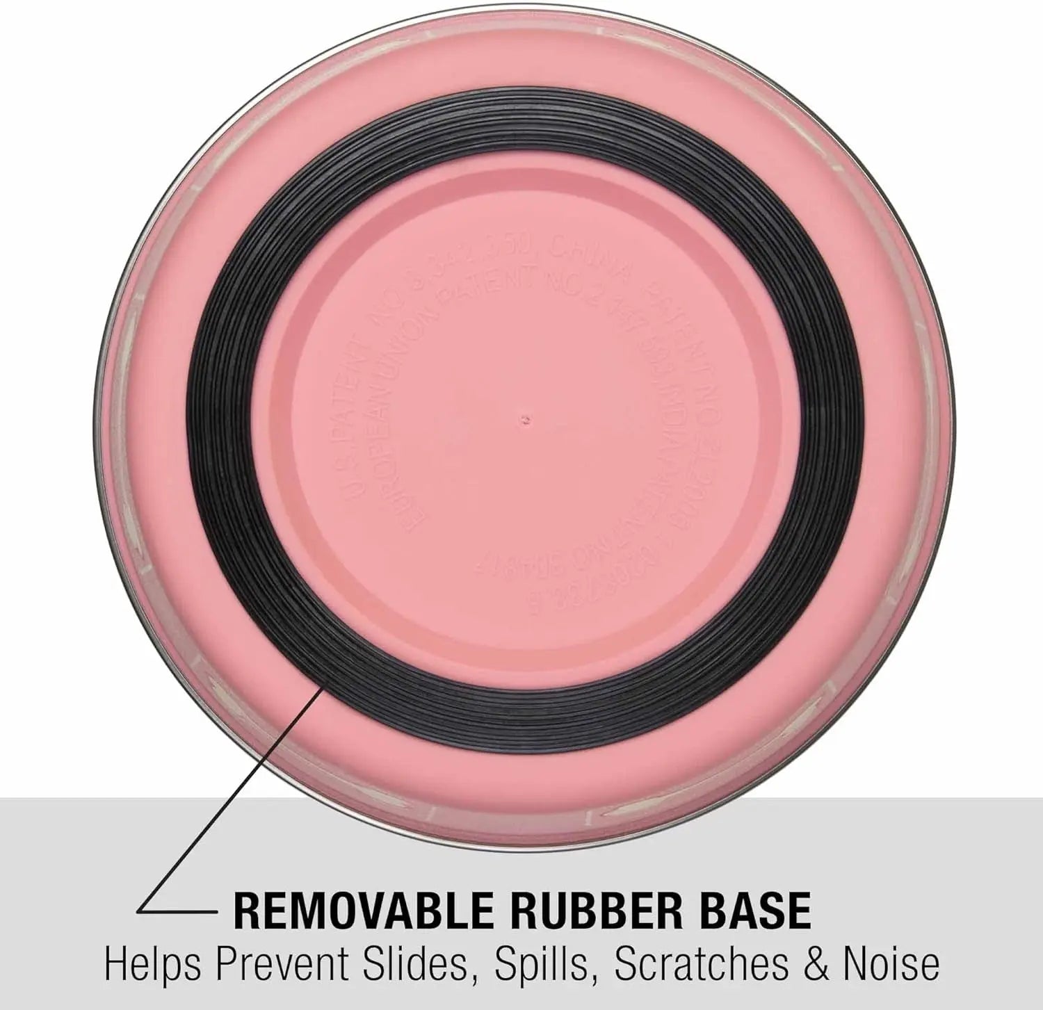 Stainless Steel Dog & Cat Bowl | Spill-Resistant Feeding Bowl (various colors)