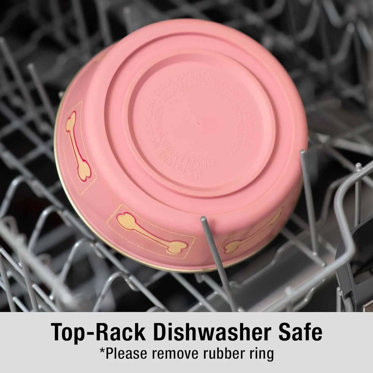 Stainless Steel Dog & Cat Bowl | Spill-Resistant Feeding Bowl (various colors)