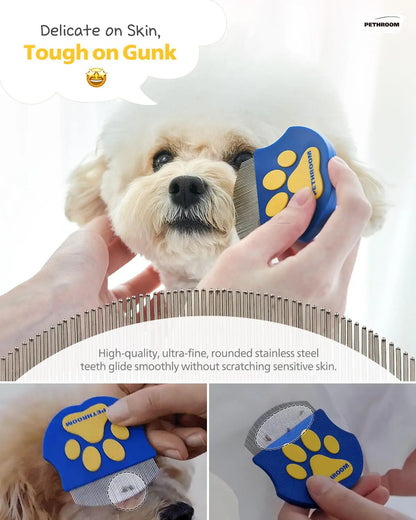 Stainless Steel Pet Eye Comb Tear Stain Remover for Dogs Cats