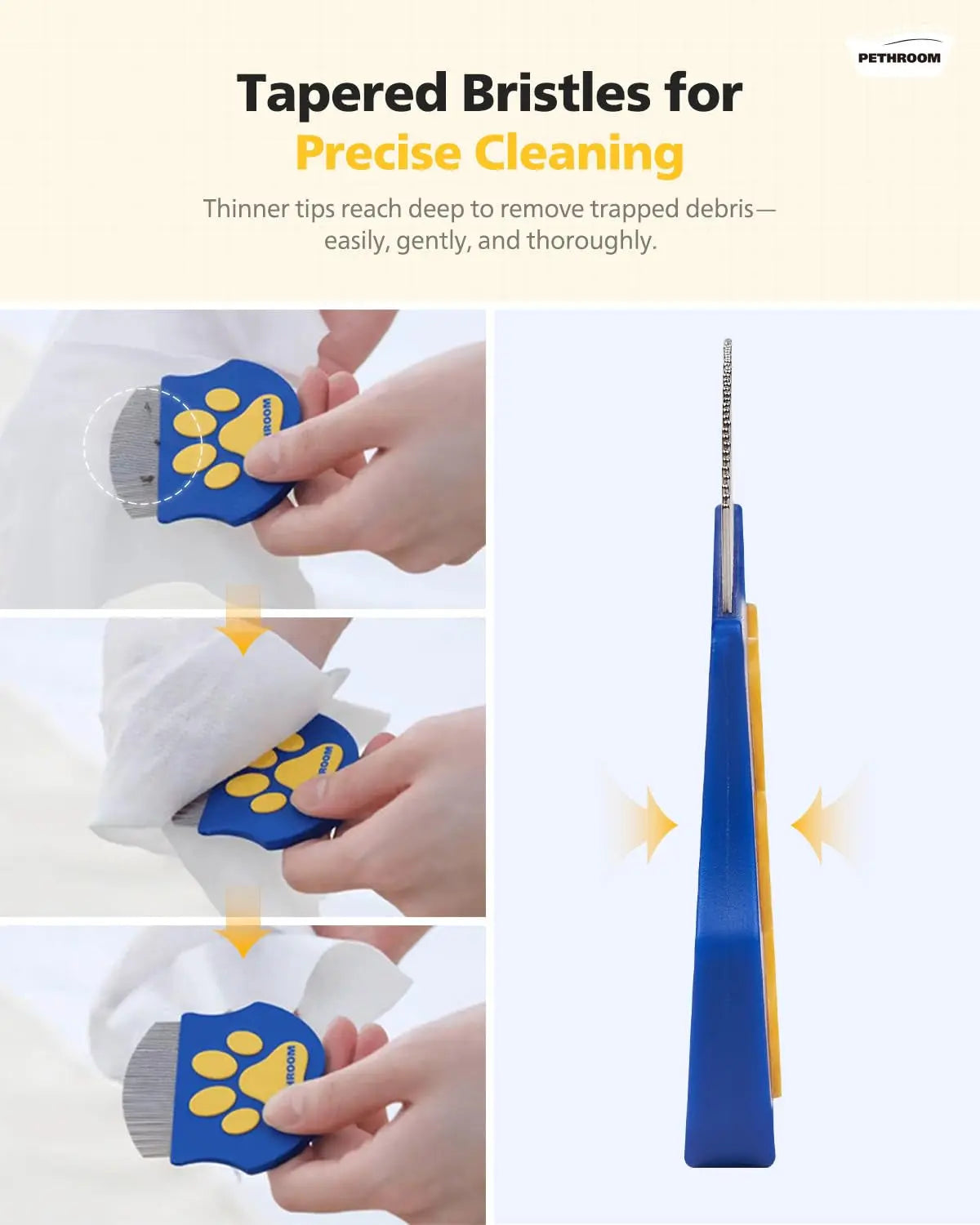 Stainless Steel Pet Eye Comb Tear Stain Remover for Dogs Cats