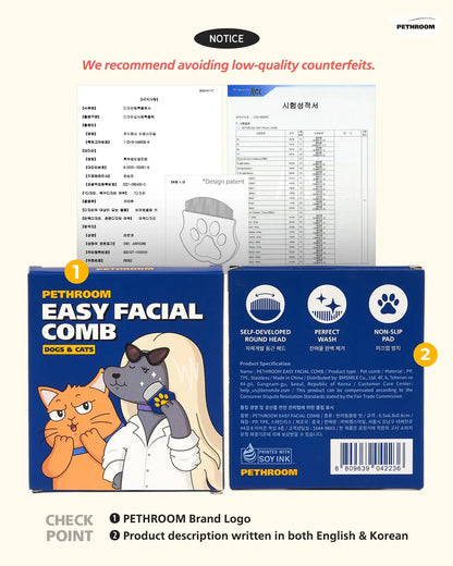 Stainless Steel Pet Eye Comb Tear Stain Remover for Dogs Cats