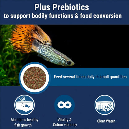 TetraMin Tropical Flake Fish Food Balanced Nutrition Clear Water Formula