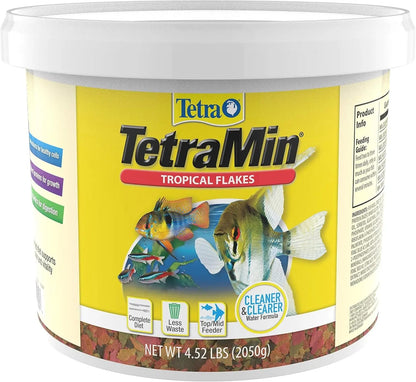 TetraMin Tropical Flake Fish Food Balanced Nutrition Clear Water Formula