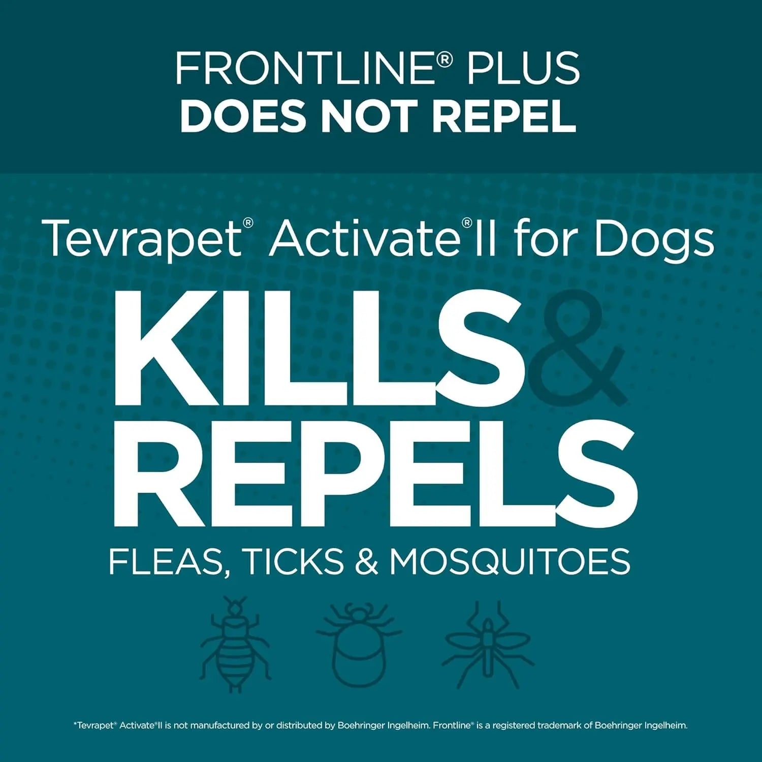 TevraPet Activate II Flea & Tick for Dogs 55+ lbs – 4 Month Supply