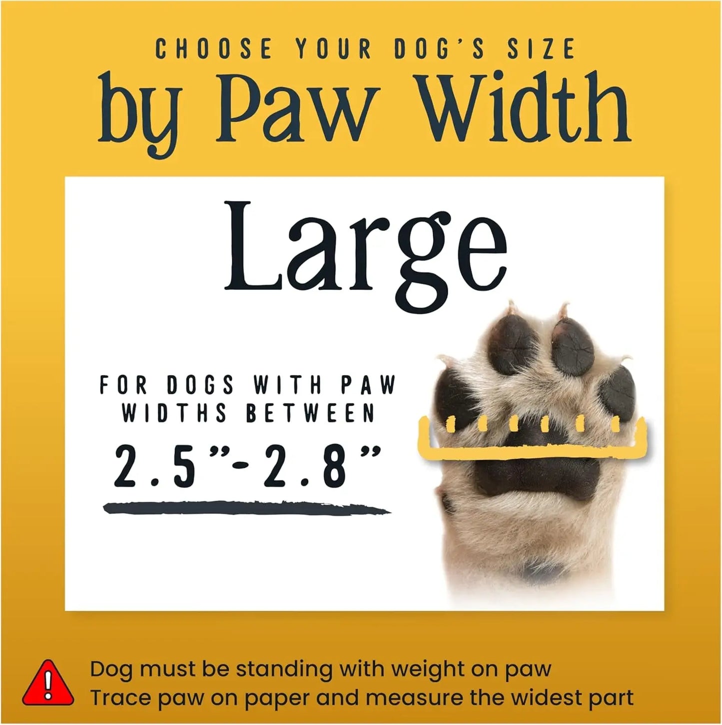 Tigertoes Non-Slip Dog Socks for Outdoors & Indoors, Extra Grip Paw Protection