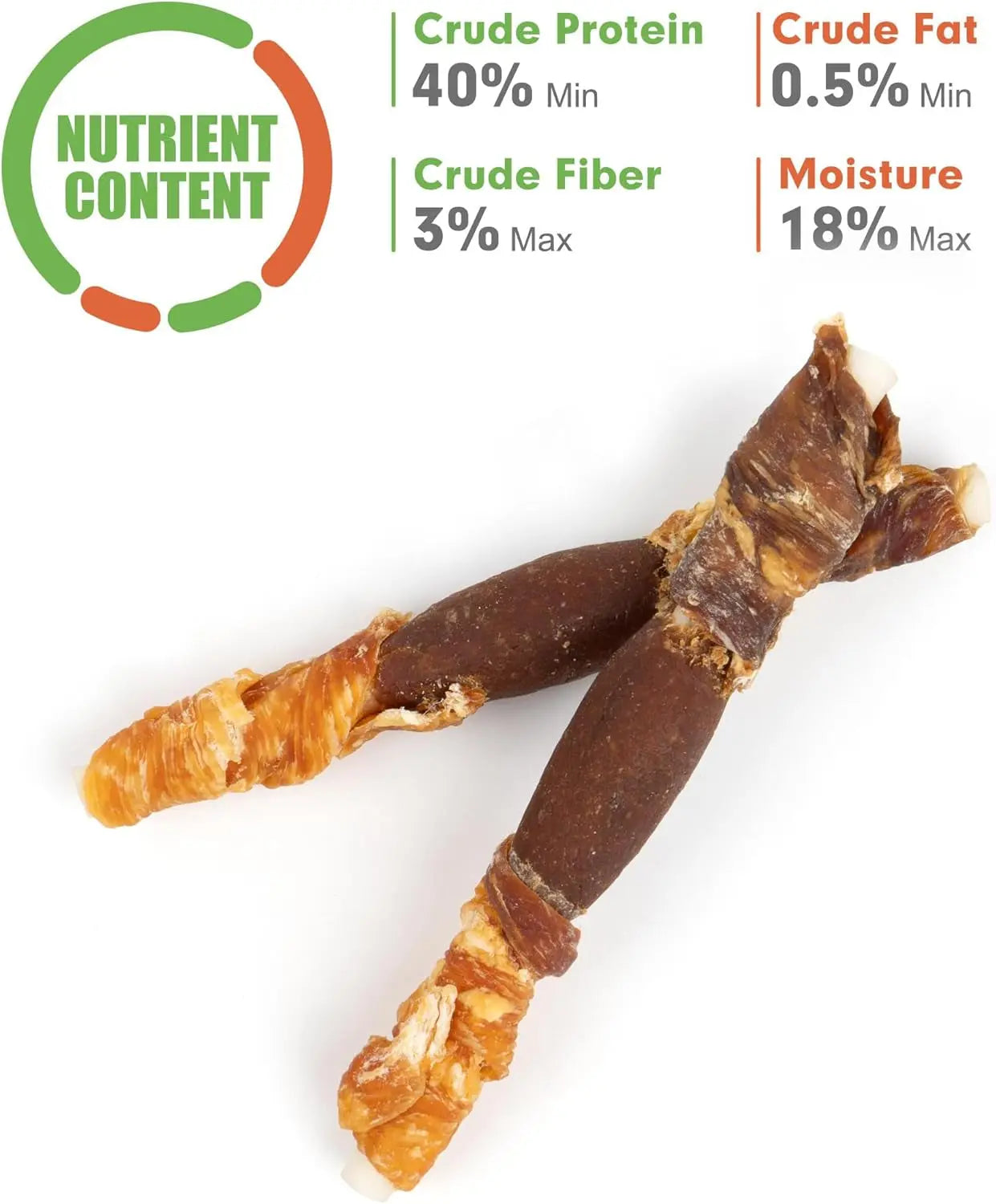 Triple Flavor Rawhide Dog Treats 5” Chicken, Duck & Chicken Liver Sticks