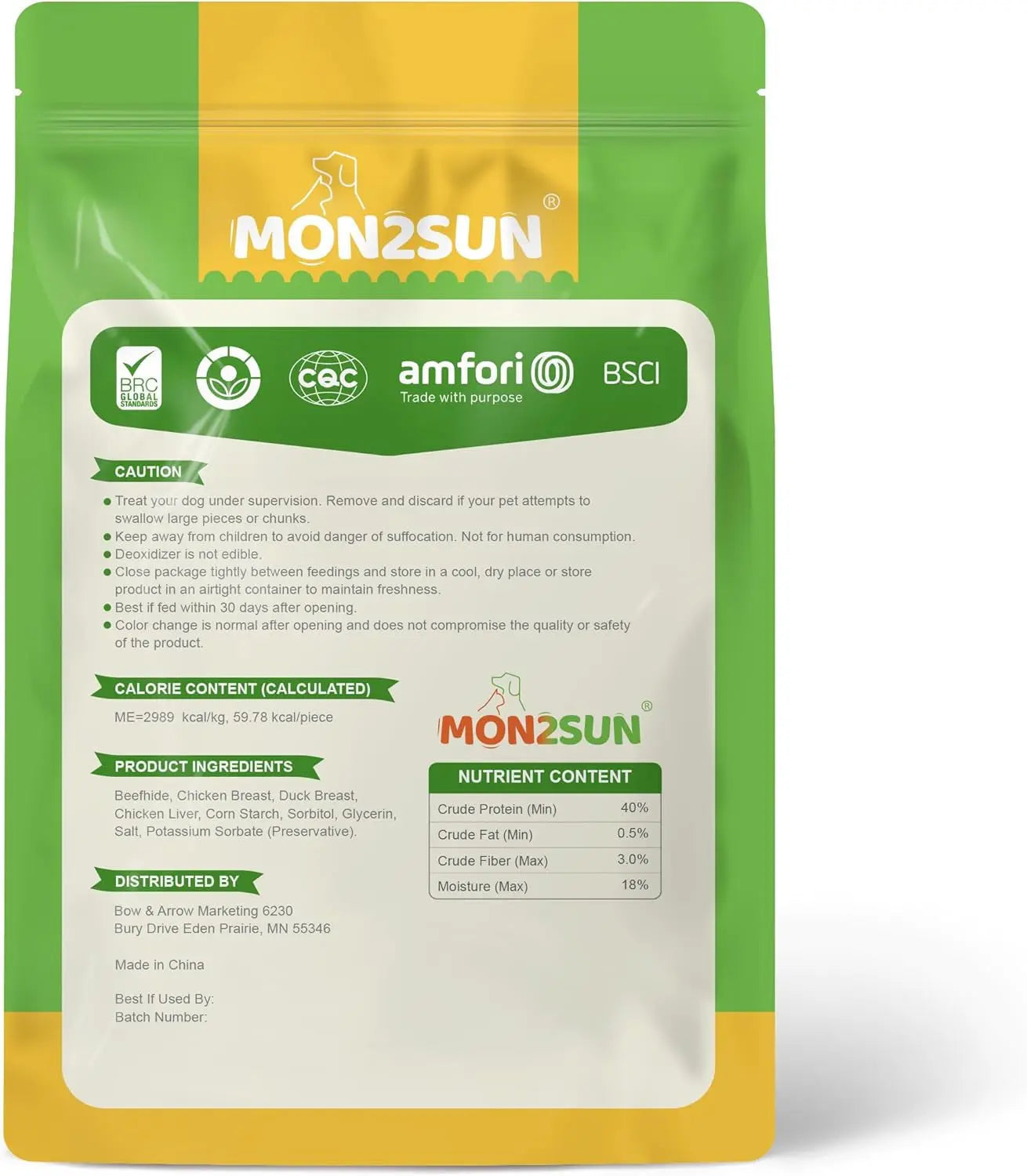 Triple Flavor Rawhide Dog Treats 5” Chicken, Duck & Chicken Liver Sticks