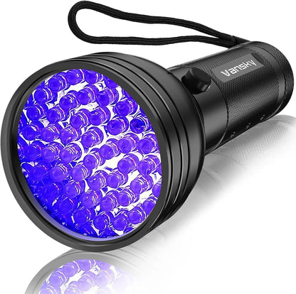 UV Blacklight, 51 LED Pet Urine & Stain Detector, Bed Bug & Scorpion Finder Default Title