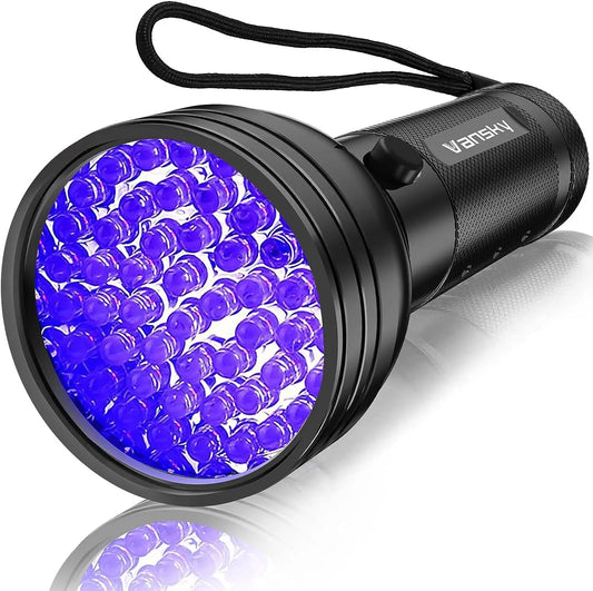 UV Blacklight, 51 LED Pet Urine & Stain Detector, Bed Bug & Scorpion Finder Default Title