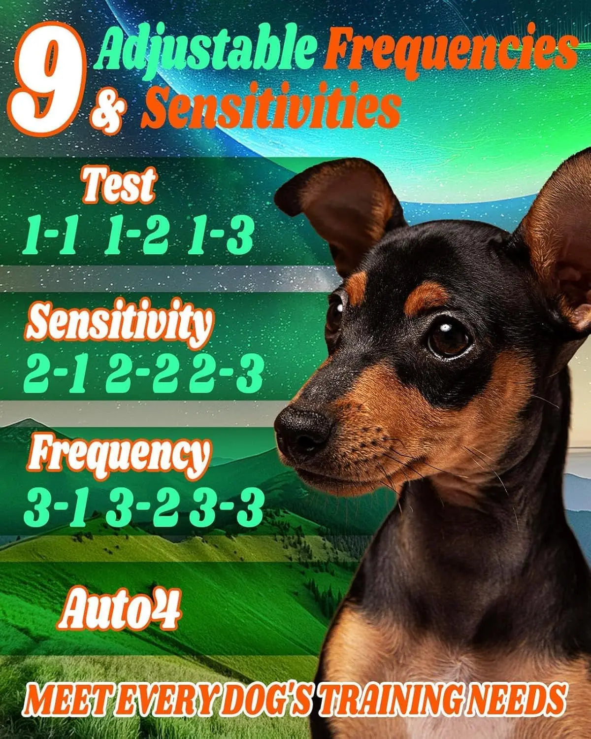 Ultrasonic Anti Barking Device Rechargeable Dog Bark Control Trainer 50Ft